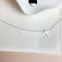 Sterling Silver Tiny Cross Pendant Necklace, thumbnail 3 of 7