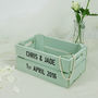 Personalised Small Wedding Crate, thumbnail 2 of 7