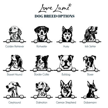 Custom Breed 'If The Dog Doesn't Like You'' Doormat, 4 of 4