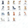 Dog Breed Valentines Ceramic Mug Over 90 Breeds, thumbnail 7 of 8