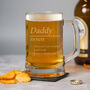 Personalised Name Definition Pint Glass Tankard, thumbnail 1 of 3