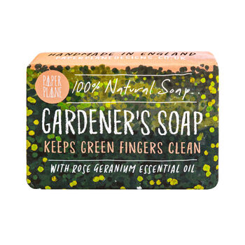 100% Natural Gardeners Soap Bar Vegan And Plastic Free, 7 of 7