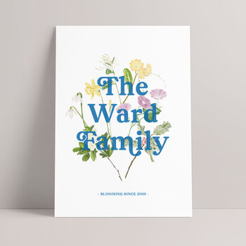 Family Tree Flower Print, 2 of 12