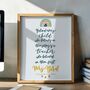Behind Every Child Print Personalised Teacher Gift, thumbnail 12 of 12