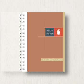 Personalised Designer's Journal, 9 of 11