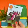Zog Pink Dragon Sew On Patch, thumbnail 1 of 2