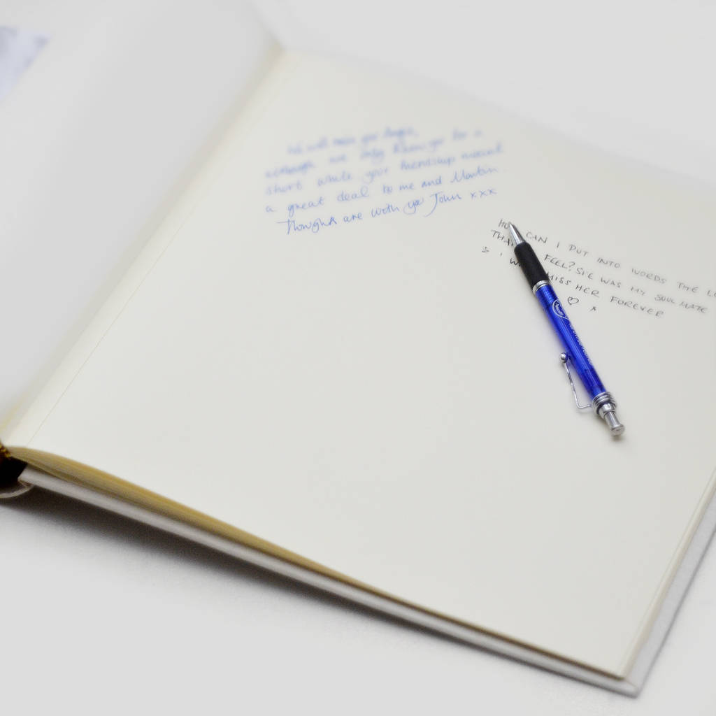 Condolence Guest Book By Amanda Hancocks