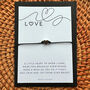 Love Wish Bracelet – Heart Charm Gift, thumbnail 1 of 2