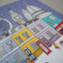 London Skyline Christmas Card, thumbnail 3 of 3