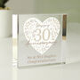 Personalised 30th Pearl Anniversary Token, thumbnail 5 of 6