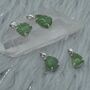 Tsavorite Green Garnet Pendant, Sterling Silver Chain, thumbnail 6 of 6