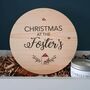 Christmas At Personalised Wooden Plaque, thumbnail 1 of 3