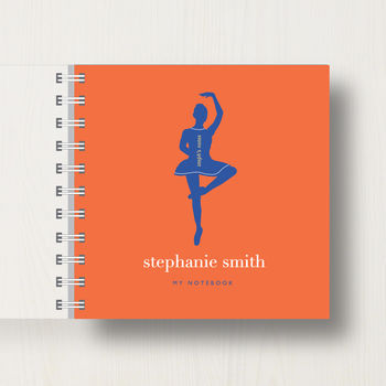 Personalised Kid's Ballet Small Notebook, 8 of 9