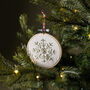 Make Your Own Christmas Decorations Embroidery Kit Set Of Three, thumbnail 4 of 5