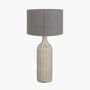 Grey Wash Rattan Bottle Table Lamp, thumbnail 4 of 7