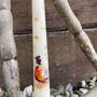Ivory Hand Painted Pair Of Pheasant Autumn Candles, thumbnail 3 of 3