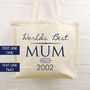 Personalised Tote Bag, Mother's Day Designs, thumbnail 4 of 4