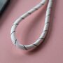 White Adjustable Phone Strap Universal Crossbody Rope Lanyard, thumbnail 3 of 3