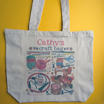 Personalised Craft Bag, 8 of 11