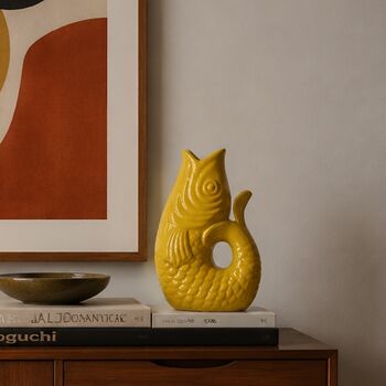 Ceramic Fish Vase, 2 of 5
