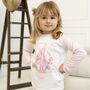 Personalised Pink Unicorn Children's Birthday Pyjamas, thumbnail 11 of 12