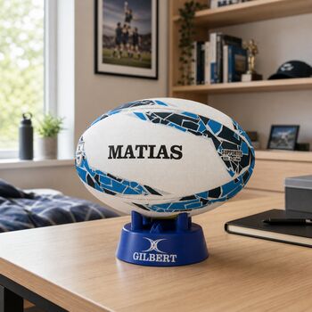 Personalised Gilbert Argentina Rugby Ball, 2 of 4