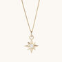 Shine Bright Star Necklace Silver Or Gold Vermeil Plate, thumbnail 4 of 6