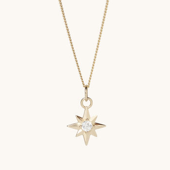 Shine Bright Star Necklace Silver Or Gold Vermeil Plate, 4 of 6