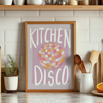 Kitchen Disco Art Print, 5 of 5