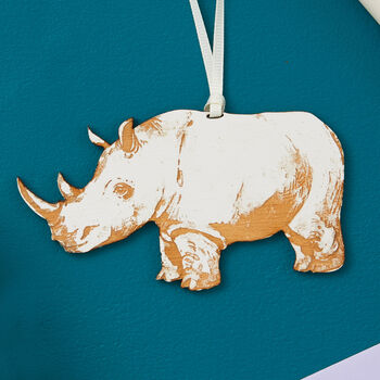 Personalised Rhino Keepsake Gift, 2 of 4