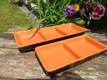 Set Of Two Reactive Glaze Dip Trays, 3 of 12