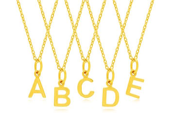 Children's Initial Silver Or Gold Vermeil Necklace, 7 of 9