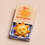 Tiny Matchbox Ceramic Sunshine Token, thumbnail 1 of 4