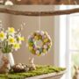 Handmade Felt Easter Mini Bubble Wreath Decoration, thumbnail 1 of 4