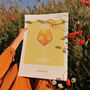 Aperol Spritz Print, Pink And Orange Art, Cocktail Print, thumbnail 4 of 8
