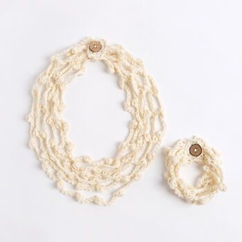 Necklace And Bracelet Crochet Kit, 4 of 11