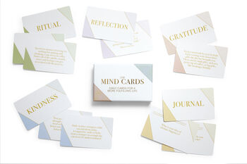Mind Cards: Mindfulness And Wellbeing Cards, 2 of 8