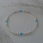 Aquamarine March Birthstone Bracelet, thumbnail 4 of 7
