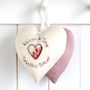 Personalised Hanging Heart Valentine's Day Gift For Wife, Girlfriend, Fiancee, thumbnail 1 of 12