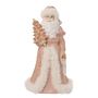 Blush Pink Opulent Santa Ornament, thumbnail 2 of 4