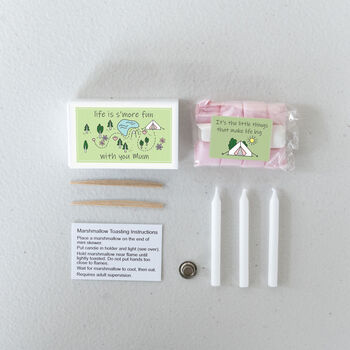 Mini Marshmallow Toasting Kit For Mum, 3 of 6