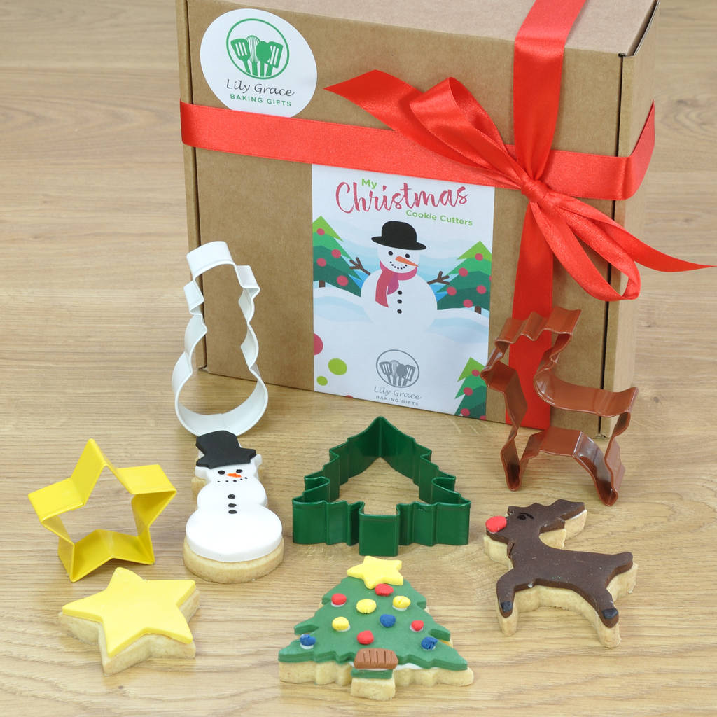My Christmas Cookie Cutters Gift Box By Lily Grace Baking Gifts