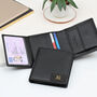 Luxury Leather Personalised Initial Patch Wallet, thumbnail 2 of 4