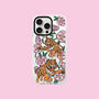 Peony Tiger Phone Case For iPhone, thumbnail 1 of 9