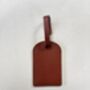 Personalised Vegan Leather Travel Tag, thumbnail 5 of 9