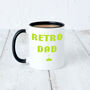 'Retro Dad' Space Invader Father's Day Mug, thumbnail 3 of 7