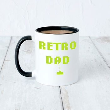 'Retro Dad' Space Invader Father's Day Mug, 3 of 7