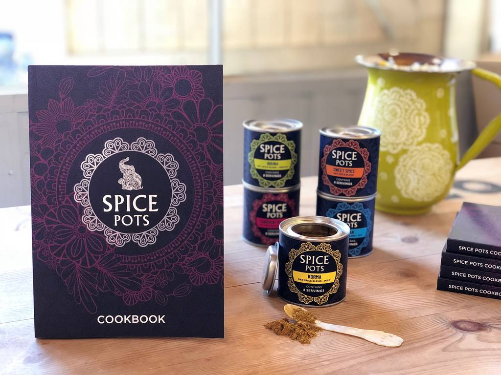 spice pots indian cookbook by spice pots