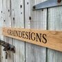 Engraved Wooden Gate Sign, thumbnail 3 of 11