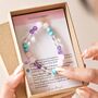 Semi Precious Stone Beaded Bracelet, thumbnail 3 of 12